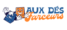 Logo aux dés farceurs